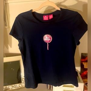 Vintage Y2K Baby Tee Eye Candy